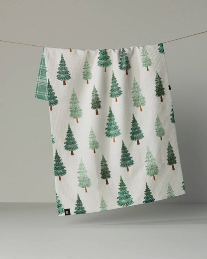 Pine Grove Luxe Kitchen Towel - Holiday 2026