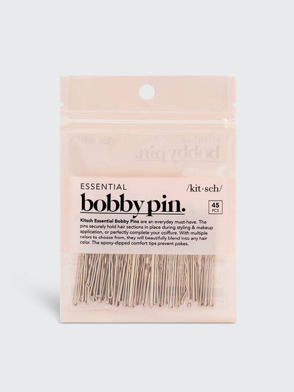 Essential Bobby Pins 45pc - Blonde