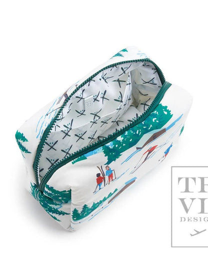 Luxe Ski Puffer Cosmetic Bag - Hit the Slopes *New!