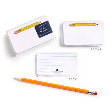 Pencil Little Notes® – Mini Notecard Pack, Set of 55