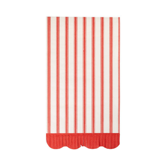 WNT1239 - Red Striped Dinner Napkin