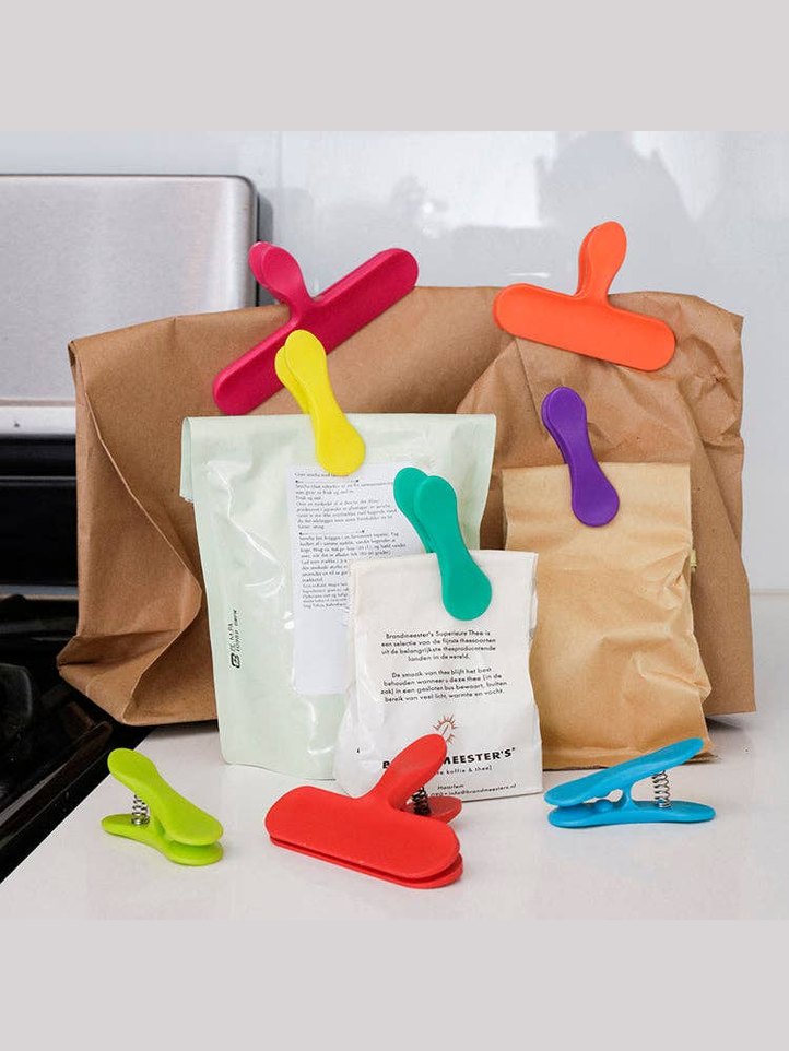 Rainbow Bag Clips Assortment