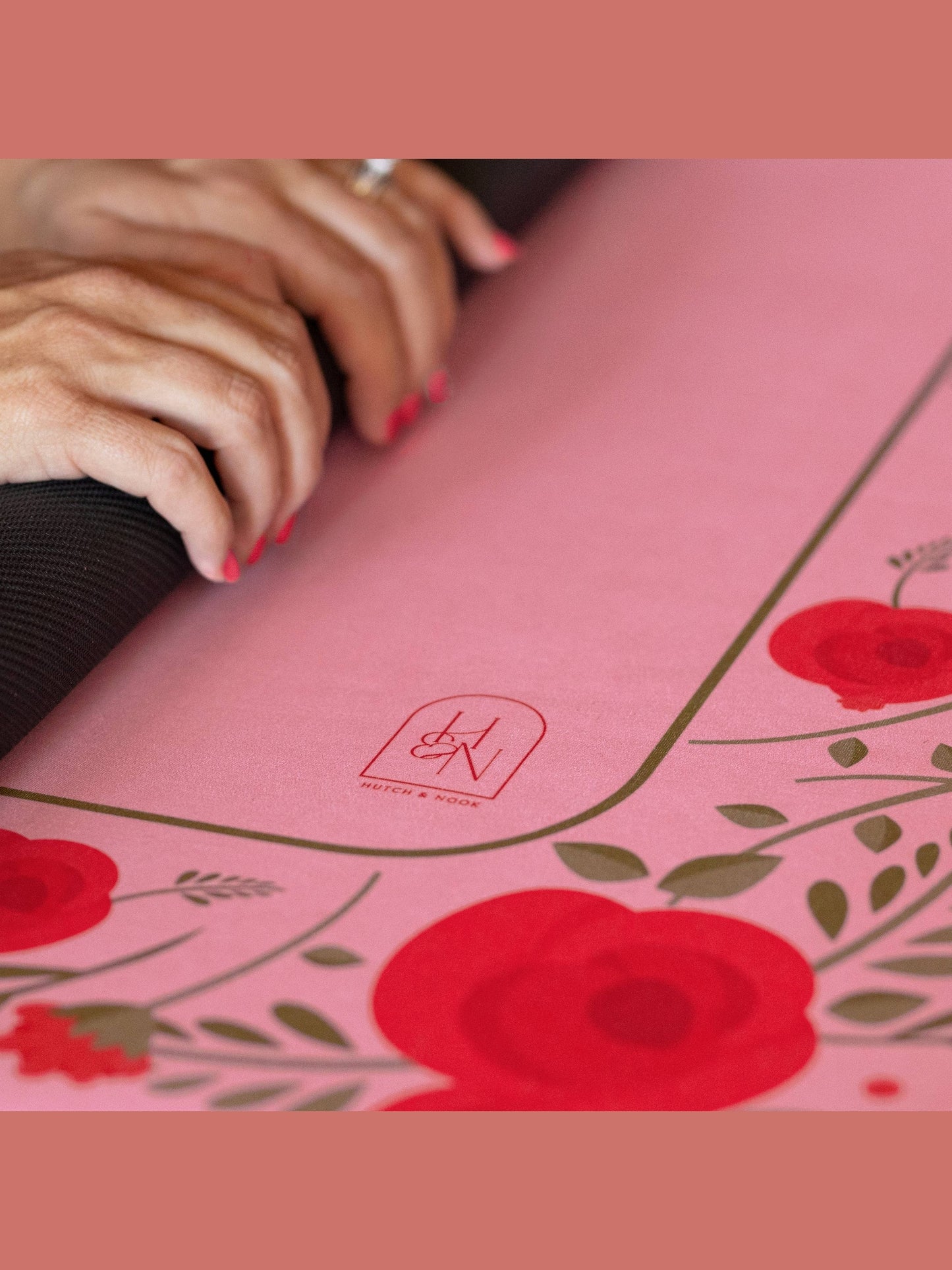 Pink Rose Mat