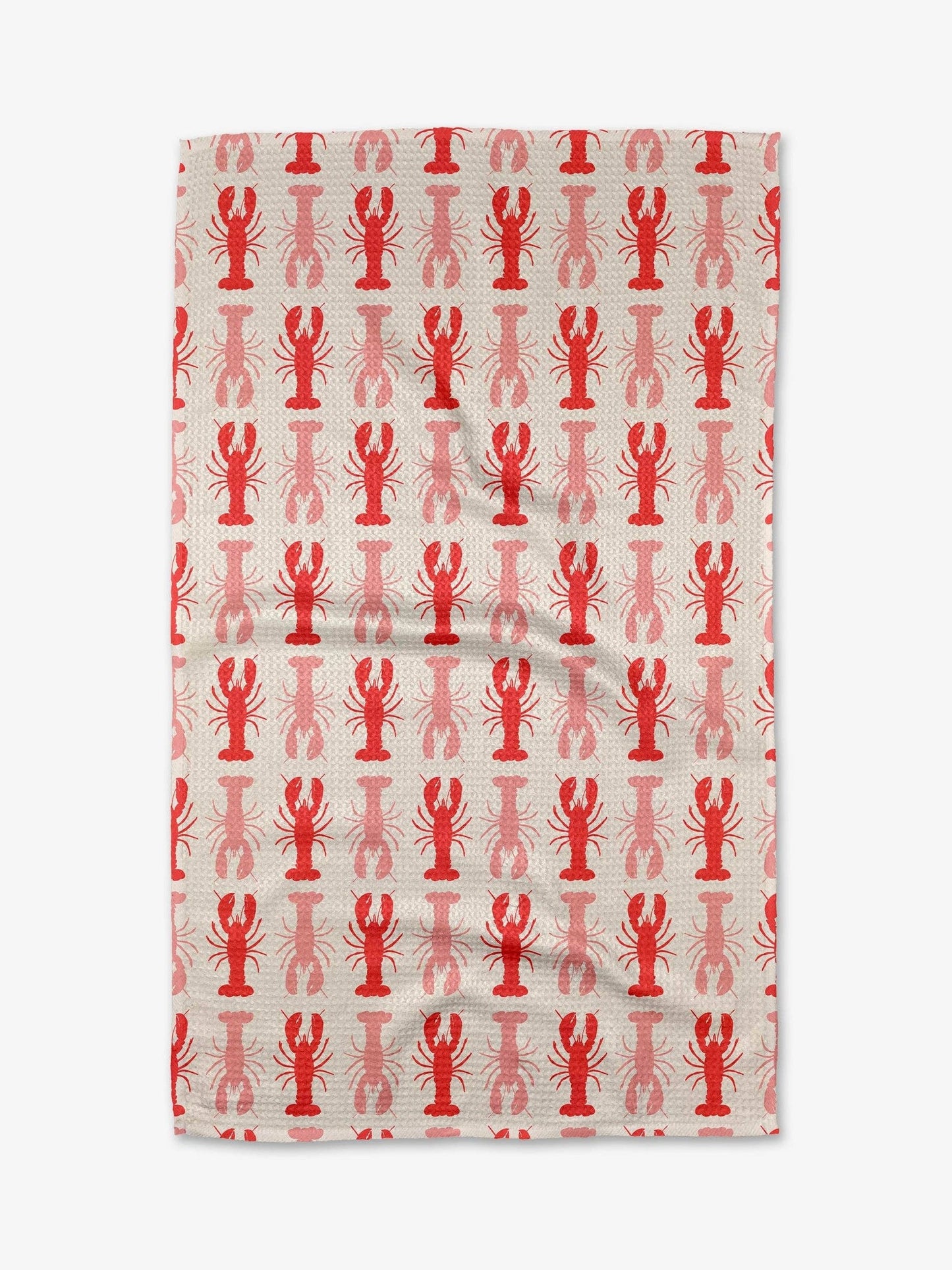 Lobster Stripe Tea Towel