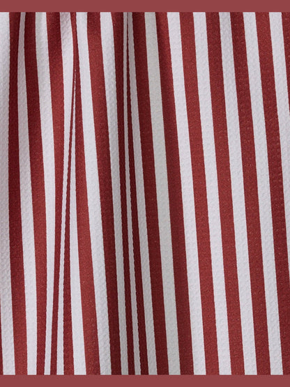 Ribbon Red Tea Towel