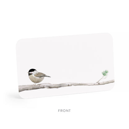 Chickadee Little Notes® – Mini Notecard Pack, Set of 55