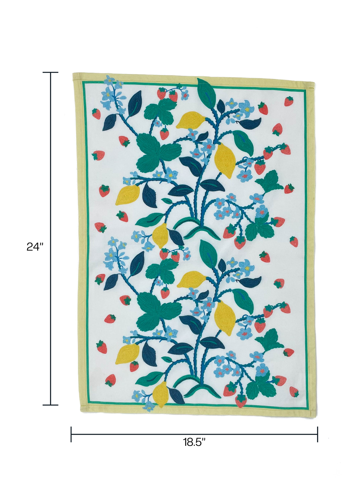 Kitchen | Strawberry Hill Floral Tea Towel | 100% Cotton