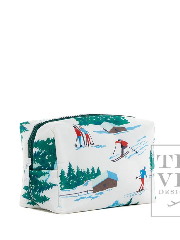 Luxe Ski Puffer Cosmetic Bag - Hit the Slopes *New!