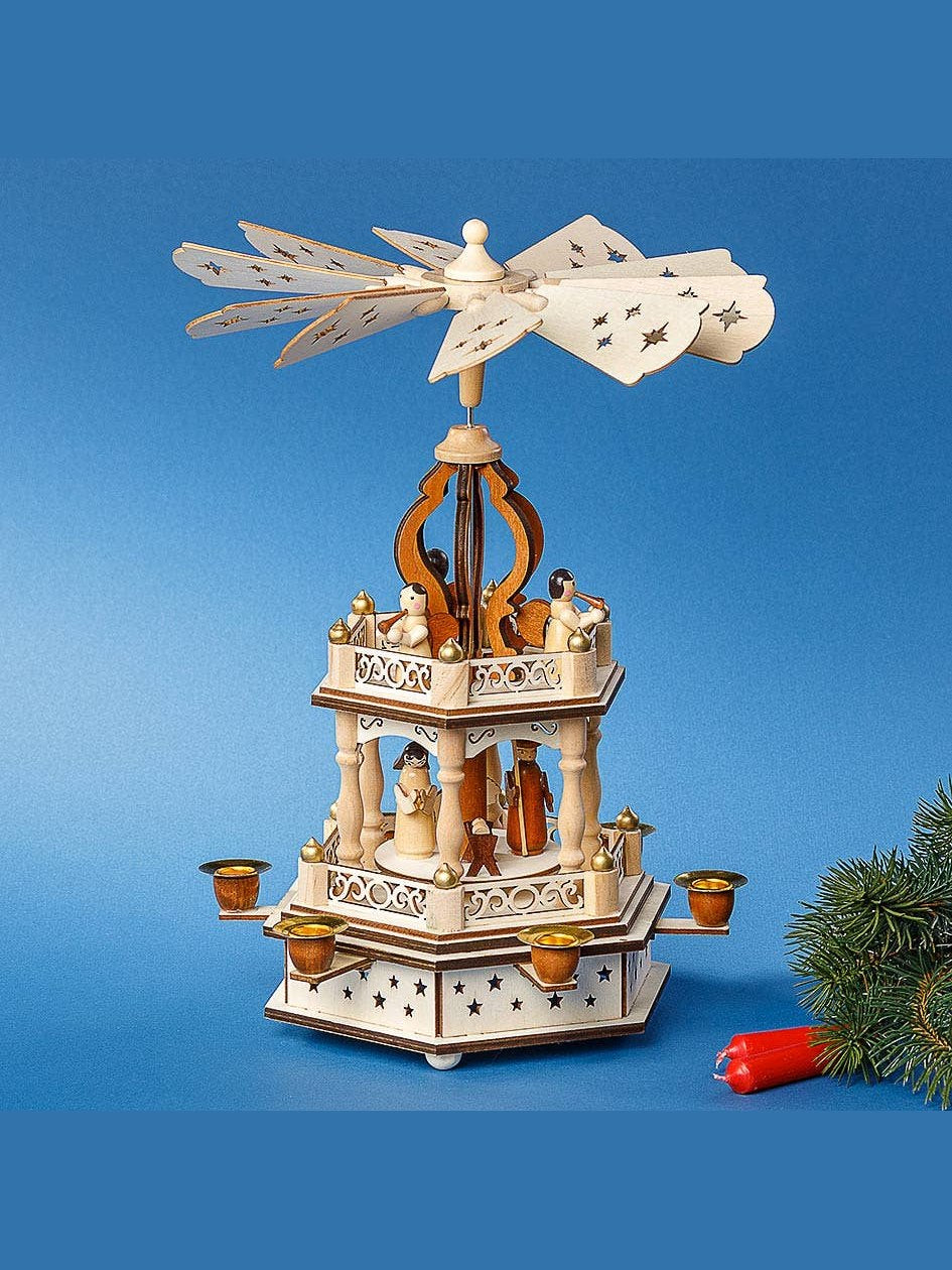 Christmas Pyramid Nativity laser