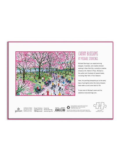 Michael Storrings Cherry Blossoms 1000 Piece Puzzle
