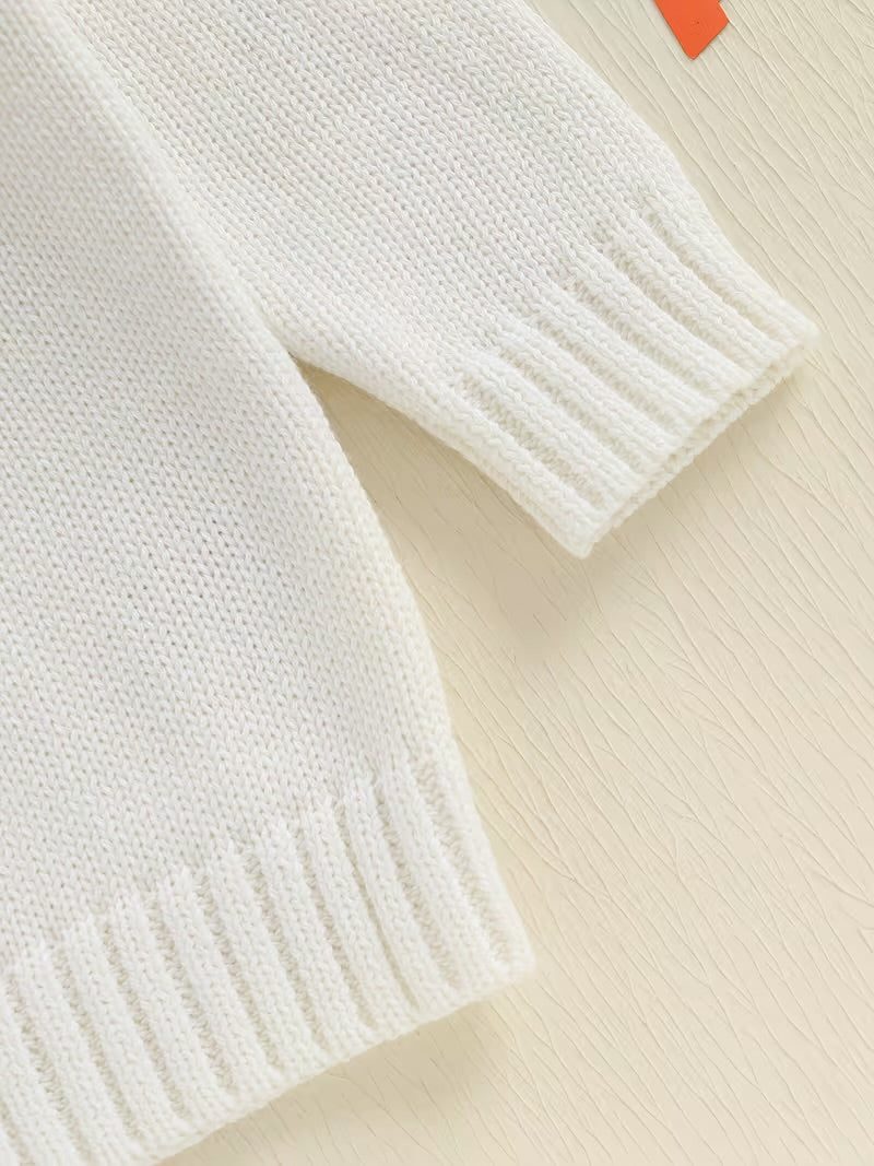 Children's USA Flag Sweater- White