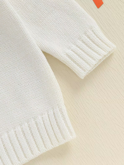 Children's USA Flag Sweater- White