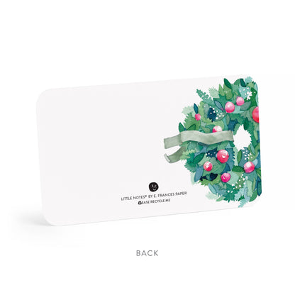 Comfort & Joy Wreath Little Notes® – Mini Notecard Pack, Set