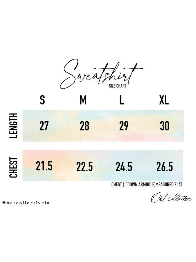 Vintage White LOVE Graphic Sweatshirt