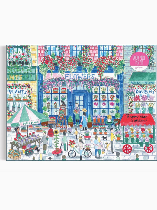 Michael Storrings Market in Bloom 2000 Piece Puzzle