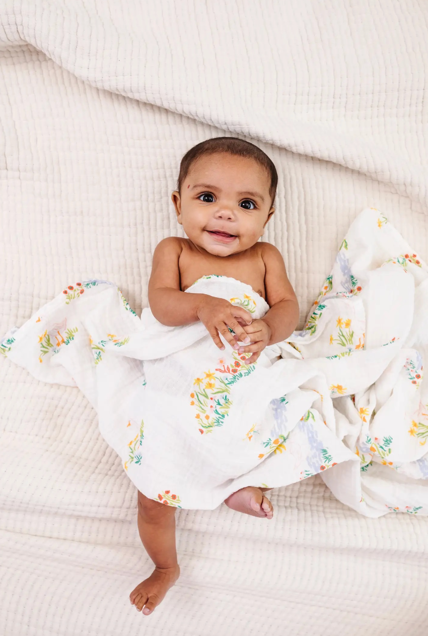 Clementine Kids Garden Goose Swaddle