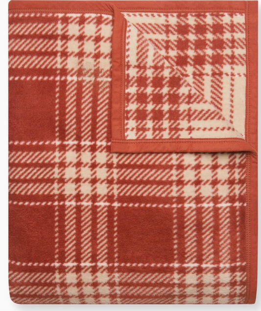 ChappyWrap Autumn Plaid Desert Red Blanket